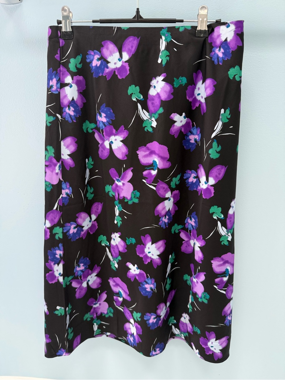 J. Crew Floral Midi Skirt